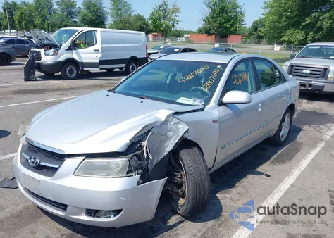 2007 Hyundai Sonata Limited/Se V6 from USA, damaged, VIN 5NPEU46FX7H268192